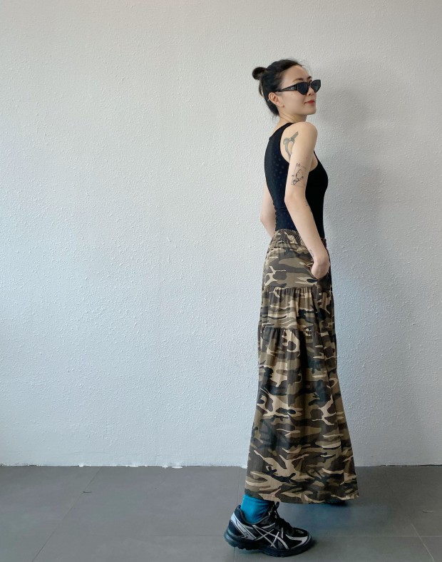 Camouflage Skirt #250411
